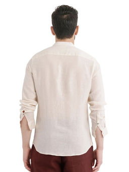 Rare Rabbit - Men Pink Solid Casual Shirt