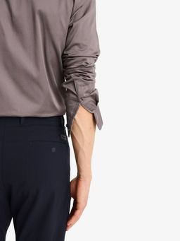 Rare Rabbit - Men Grey Solid Casual Shirt