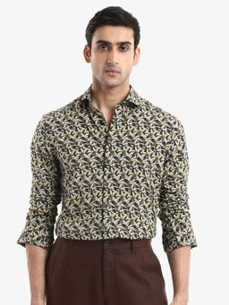 Rare Rabbit - Men Multi-Color Printed Casual Shirt