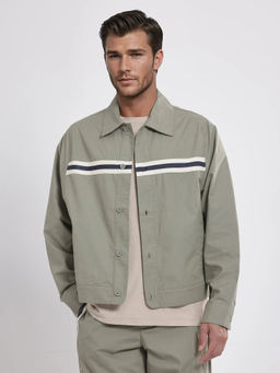 Rare Rabbit - Men Green Solid Casual Shirt