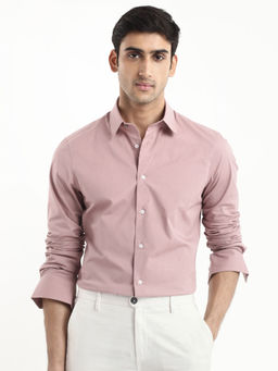 Rare Rabbit - Men Purple Solid Casual Shirt