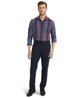 Rare Rabbit - Men Blue Checks Casual Shirt