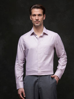 Rare Rabbit - Men Pink Checks Casual Shirt