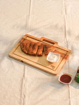 Oggn - Neem Wood Rect Serving Board