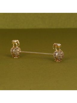 SABERA - Twin Elephant Spoon Rest On Handcrafted Ball (Pack Of 4)