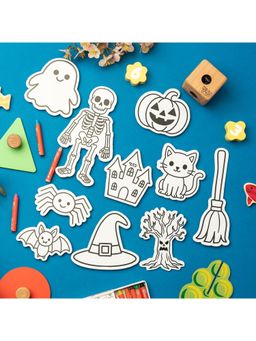 NESTA TOYS - DIY Haunted House Magnets (10 Pcs) Art & Craft Kit