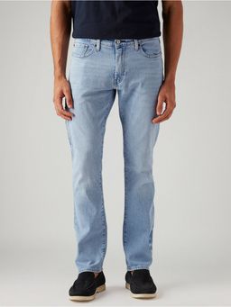 Levi's - Men's 511 Light-Blue Slim Fit Mid Rise Jeans