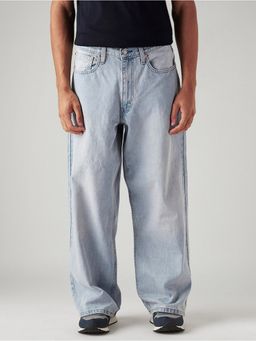 Levi's - Men's Light-Blue Wide Leg Low Rise Jeans
