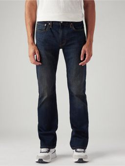 Levi's - Men's 527 Navy Blue Straight Mid Rise Jeans