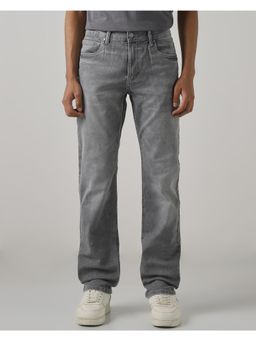 Mufti - Grey Solid Men Jeans