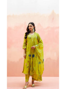 AM by Anita Mittal - Falak Anarkali with Pant and Dupatta