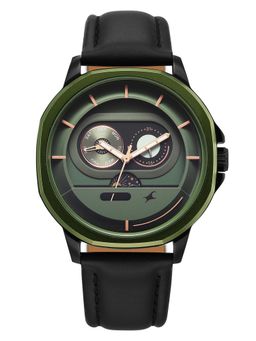 Fastrack - Men Street Opulence Green Dial Analog Watch - 3303KL01 (M)