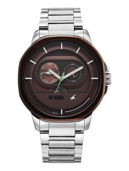 Fastrack - Men Street Opulence Maroon Dial Analog Watch - 3303KM05 (M)