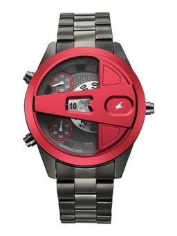 Fastrack - Men Overdrive Micromotor Multi-Color Dial Analog Watch - 3331KM01 (M)