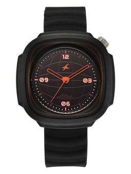Fastrack - Men Hype Adventure Black Dial Analog Watch - 38169PP01W (M)
