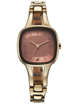 Fastrack - Women Chrome K Pink Dial Analog Watch - 6147QM02 (M)