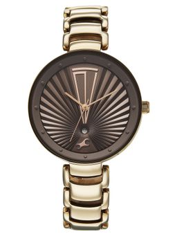 Fastrack - Women Chrome K Grey Dial Analog Watch - 6216QM04 (M)