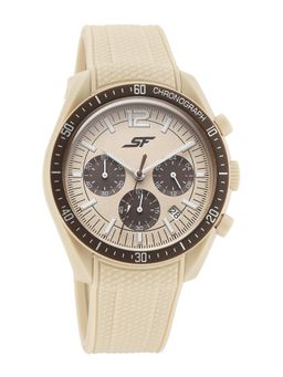 Sonata - Men SF Genesis Beige Dial Analog Watch - 77186PP06 (M)