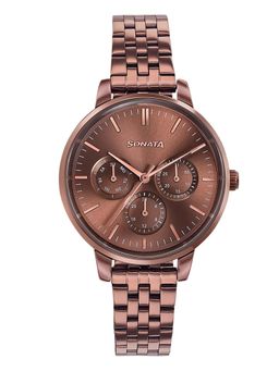 Sonata - Women Verve Brown Dial Analog Watch - 87102QM01 (M)