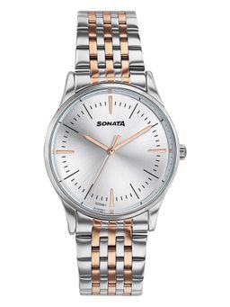 Sonata - Women Verve Silver Dial Analog Watch - 87103KM01 (M)