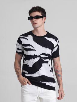 Jack & Jones - Black Slim Fit T-Shirts