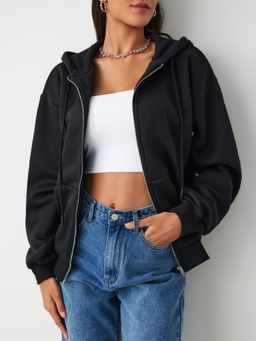 Cider - Terry Long Sleeve Zipper Hoodie