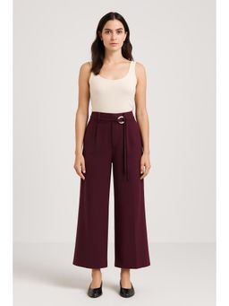 Cider - Mid Rise Pocket Trousers With Belt