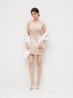 Cider - Zipper Cami Mini Dress