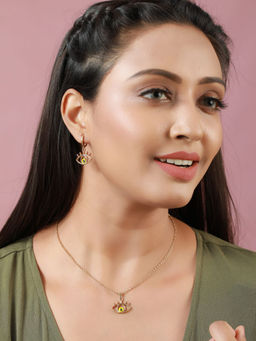 Priyaasi - Evil Eye Rose Gold Jewellery (Pack of 3)
