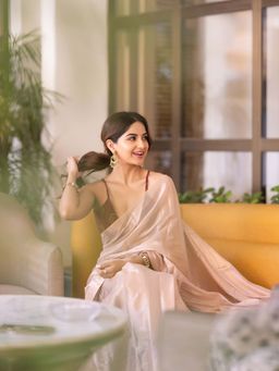 Eternity by Sakshi - Kashmira Tissue Saree without Blouse