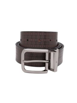 United Colors of Benetton - Mens Leather Elkin Belt - Brown & Tan