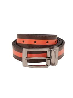 United Colors of Benetton - Mens Leather Weldon Belt - Multi-Color & Brown