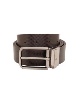 United Colors of Benetton - Mens Leather Healy Belt - Brown