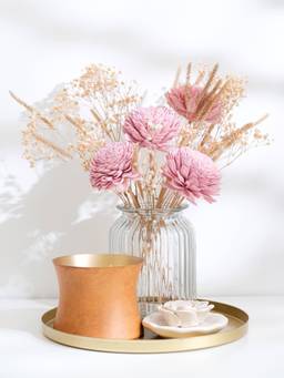 Coastal Habitat - Pink Whisper Flower Bunch