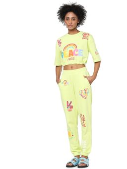 ONLY - Women Printed Green Sweatshirt