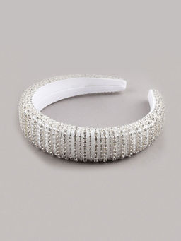Odette - Beautiful White Diamond Hairband