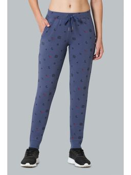 Van Heusen Woman Lingerie and Athleisure - Van Heusen Women Athleisure Flexi Stretch & Functional Pocket Joggers - Blue