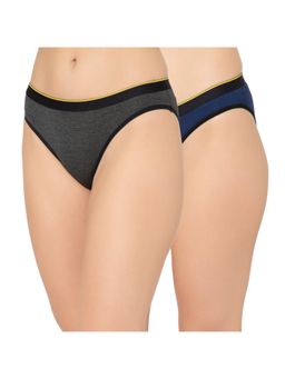 Bummer - Womens Solid Micro Modal Bikinis Panties Combo (Pack of 2)