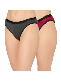 Bummer - Womens Solid Micro Modal Bikinis Panties Combo (Pack of 2)