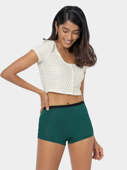 Bummer - Womens Printed Micro Modal Boyshorts Panties Underwear