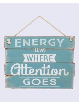 Voncasa - Wall Plaque in Color - Blue