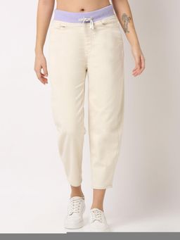 Spykar - White High Rise Jean for Women