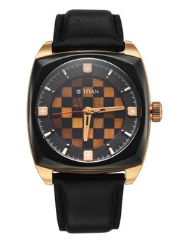 Titan - Grandmaster X Gukesh Dommaraju Tiger Eye & Multi-Color Dial Watch - 10073KL02 (M)