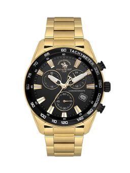 Santa Barbara Polo & Racquet Club - Men Quartz Black Dial Analog Watch - SB.1.10430-8 (M)