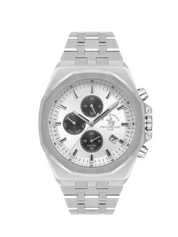 Santa Barbara Polo & Racquet Club - Men Quartz Silver Dial Analog Watch - SB.1.10546-1 (M)