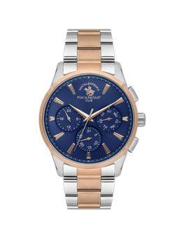 Santa Barbara Polo & Racquet Club - Men Quartz Blue Dial Analog Watch - SB.1.10648-7 (M)