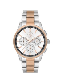 Santa Barbara Polo & Racquet Club - Men Quartz Silver Dial Analog Watch - SB.1.10648-8 (M)