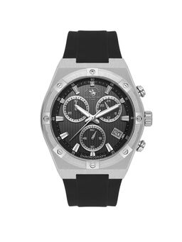 Santa Barbara Polo & Racquet Club - Men Quartz Black Dial Analog Watch - SB.1.10659-1 (M)