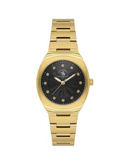 Santa Barbara Polo & Racquet Club - Women Quartz Black Dial Analog Watch - SB.1.10665-3 (M)