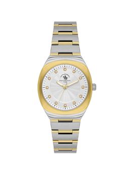 Santa Barbara Polo & Racquet Club - Women Quartz Silver Dial Analog Watch - SB.1.10665-4 (M)
